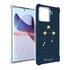 Чехол MyPads знак-зодиака-весы-1 для Motorola Moto X30 Pro