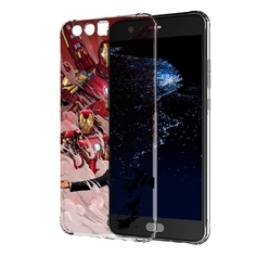 Чехол бампер MyPads Тони-Старк-и-костюмы для Huawei P10 Plus про
