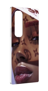 Чехол MyPads лицо девушки тень женский для Samsung Galaxy Z Fold 4 (SM-F936)