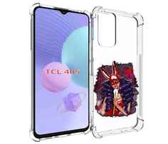 Чехол MyPads девушка-с-текучей-маской женский для TCL 405