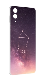 Чехол MyPads знак зодиака весы 4 для Samsung Galaxy Z Flip 4 (SM-F721)