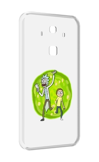 Чехол MyPads рик-и-морти-в-кружке для Huawei Mate 10 Pro