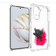 Чехол MyPads медведь в дымке для Huawei Nova 10 SE