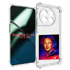 Чехол MyPads Илон-Маск для OnePlus 11