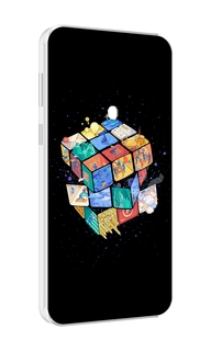 Чехол MyPads Кубик-Рубика для Meizu 16 Plus / 16th Plus