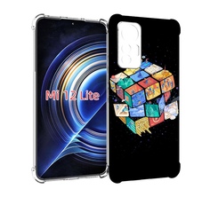 Чехол MyPads Кубик-Рубика для Xiaomi 12 Lite