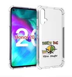 Чехол бампер MyPads Новый альбом Noize MC для Honor 20 Honor