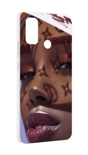 Чехол MyPads лицо девушки тень женский для UleFone Note 10P/Note 10