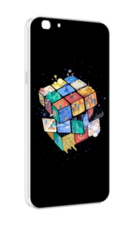 Чехол MyPads Кубик-Рубика для Oppo A77/F3 (2017 год)