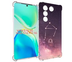 Чехол MyPads знак зодиака весы 4 для Vivo S16 5G/S16 Pro 5G/V27/V27 Pro