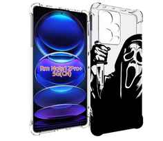 Чехол MyPads крик-с-ножом для Xiaomi Redmi Note 12 Pro + Plus