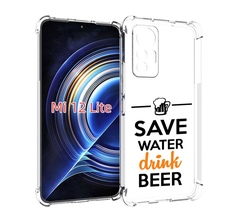 Чехол MyPads Пей-пиво для Xiaomi 12 Lite