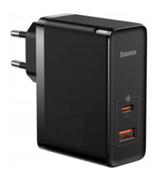 Сетевое зарядное устройство Baseus GaN5Pro Fast Charger 1USB 1C 100W (CCGP090201) чёрный No Brand