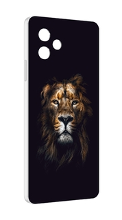 Чехол MyPads Лев-в-тени мужской для Huawei Nova Y61 / Huawei Enjoy 50z