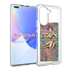 Чехол MyPads постер-рианна для Huawei Nova 10 Pro противоударный
