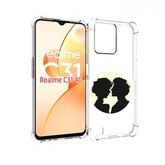 Чехол MyPads Картина для OPPO Realme C31