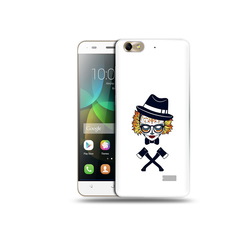 Чехол MyPads Tocco для Honor 4C девушка в маске с топорами рисунок (PT10946.43.304)