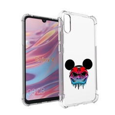 Чехол бампер MyPads микки в маске для Huawei Enjoy 9.