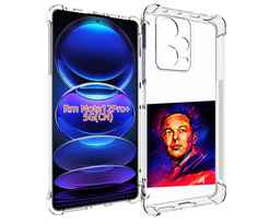 Чехол MyPads Илон-Маск для Xiaomi Redmi Note 12 Pro + Plus