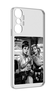 Чехол MyPads тату мастер для Infinix Hot 20 4G
