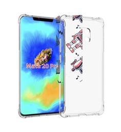 Чехол MyPads мини-роботы для Huawei Mate 20 Pro/Mate 20 RS 6.39