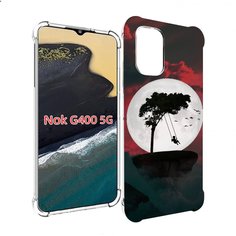 Чехол MyPads качели-над-пропастью для Nokia G400 5G