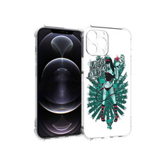 Чехол MyPads Tocco для Apple iPhone 12 Pro Max нарисованная девушка в татуировках