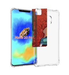 Чехол MyPads машина мчится с дымком для Huawei Mate 20 Pro/Mate 20 RS 6.39