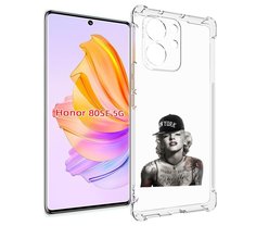 Чехол MyPads Мерлин Монро с тату женский для Honor 80 SE