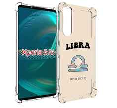 Чехол MyPads знак-зодиака-весы-6 для Sony Xperia 5 IV (5-4)