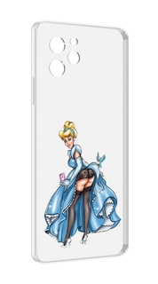 Чехол MyPads девушка-в-платье-красивая женский для Huawei Nova Y61 / Huawei Enjoy 50z