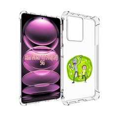 Чехол MyPads рик-и-морти-в-кружке для Xiaomi Redmi Note 12 Pro
