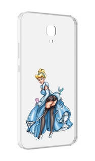 Чехол MyPads девушка-в-платье-красивая женский для Meizu M5 Note