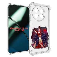 Чехол MyPads девушка-с-текучей-маской женский для OnePlus 11