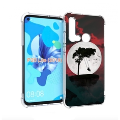 Чехол бампер MyPads качели-над-пропастью для Huawei P20 Lite (20