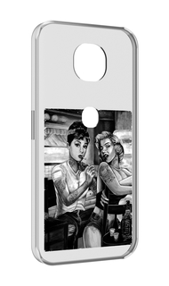 Чехол MyPads тату мастер для Motorola Moto G5S (XT1799-2)