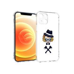 Чехол MyPads Tocco для Apple iPhone 13 девушка в маске с топорами рисунок