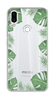 Чехол Awog на Meizu Note 9 "Тени стрекоз"