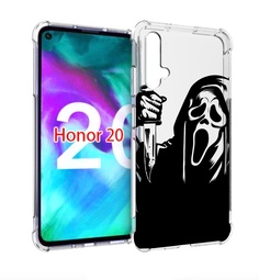Чехол бампер MyPads крик-с-ножом для Honor 20