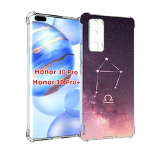 Чехол бампер MyPads знак зодиака весы 4 для Honor 30 Pro