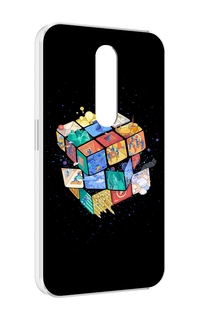Чехол MyPads Кубик-Рубика для Motorola Moto X Force (XT1585 / XT1581)