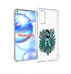 Чехол бампер MyPads нарисованная девушка в татуировках для Honor