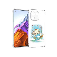 Чехол MyPads Tocco для Xiaomi 11 Pro Счастливый чемодан (PT144585.286.166)