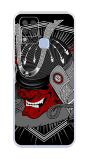 Чехол для Infinix Hot 11 G37 "Красная маска самурая" Case Place