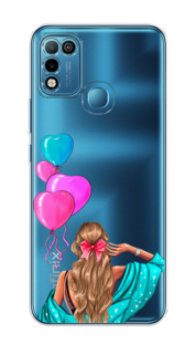Чехол Awog на Infinix HOT 10 Play "Постер pop art"