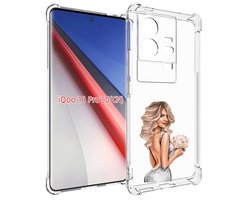 Чехол бампер MyPads Роскошное-платье женский для Vivo iQOO 11 Pr...