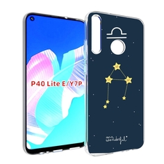 Чехол бампер MyPads знак-зодиака-весы-1 для Huawei P40 Lite E