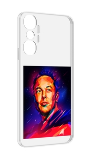 Чехол MyPads Илон-Маск для Infinix Hot 20 4G