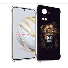 Чехол MyPads Лев-в-тени мужской для Huawei Nova 10 SE