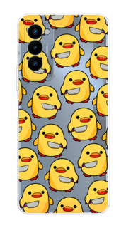 Чехол на Tecno Camon 18P "Утка с ножом" Case Place